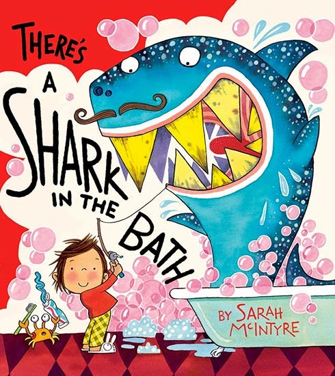 shark in the bath