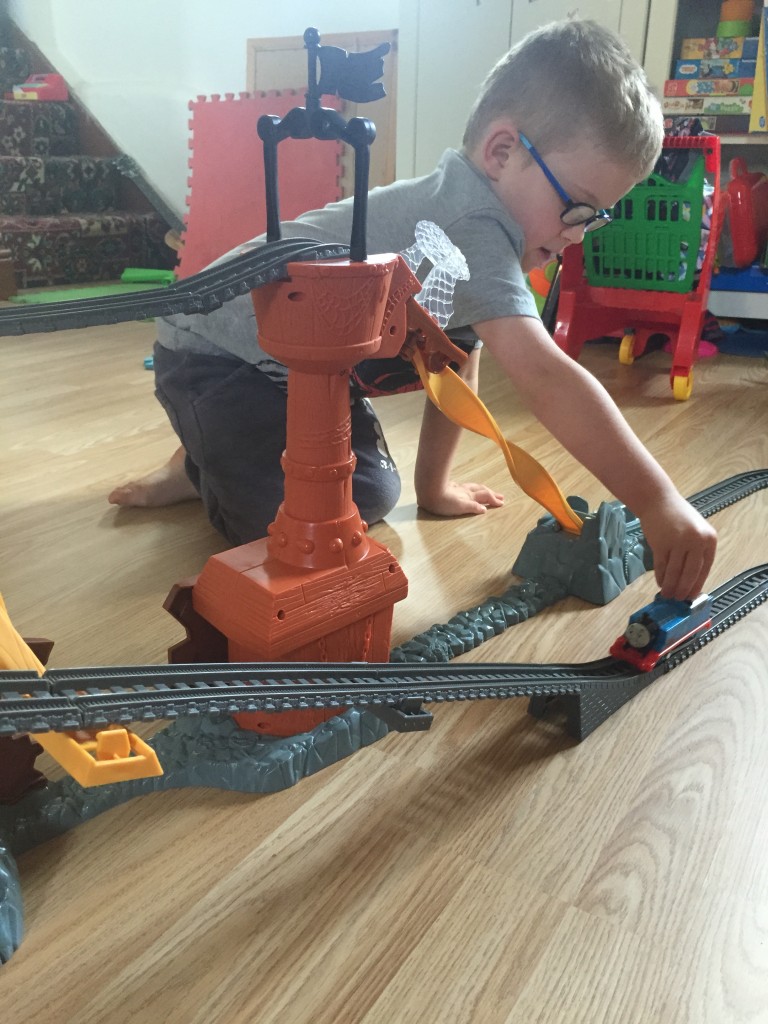 playing with thomas