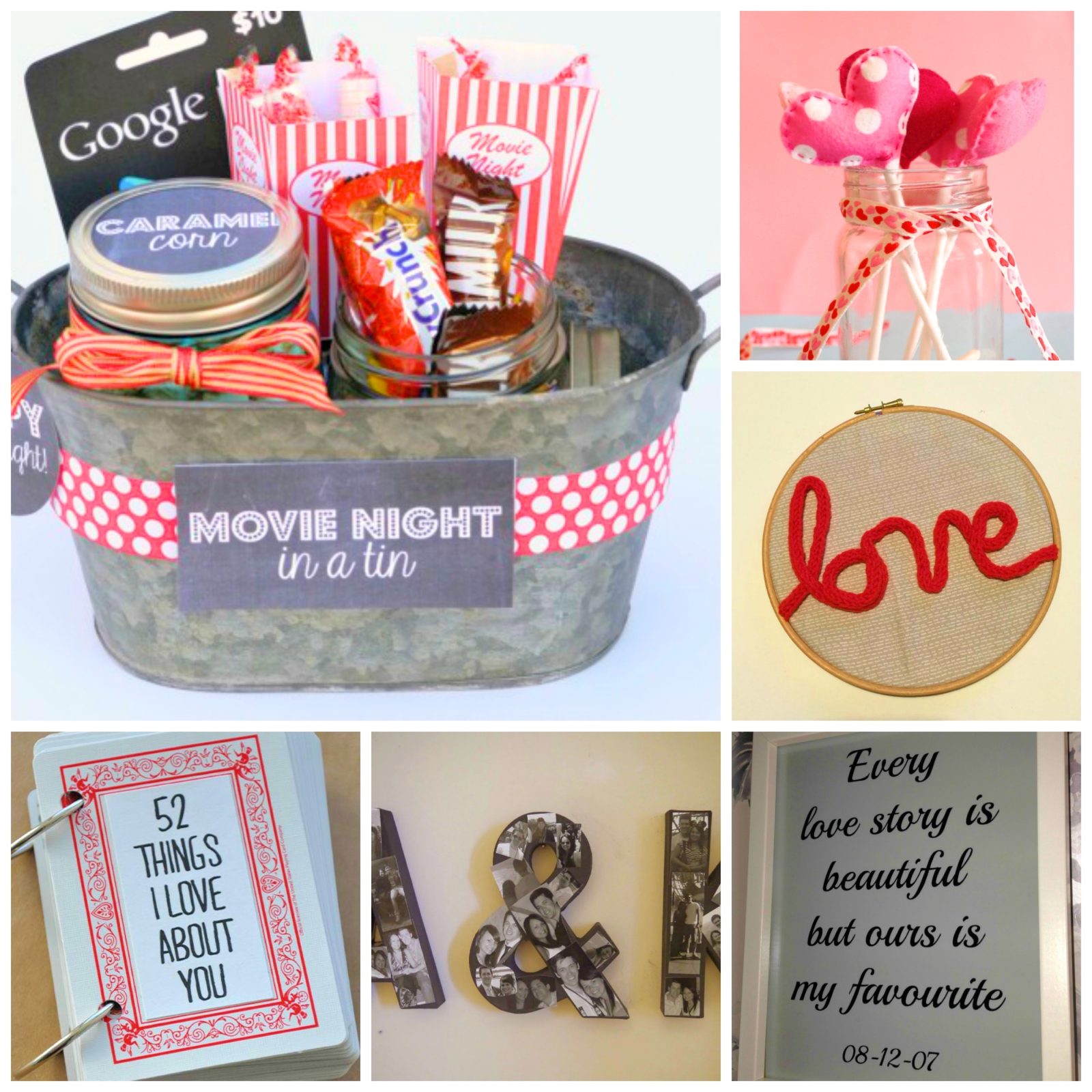 Handmade gifts for valentines day