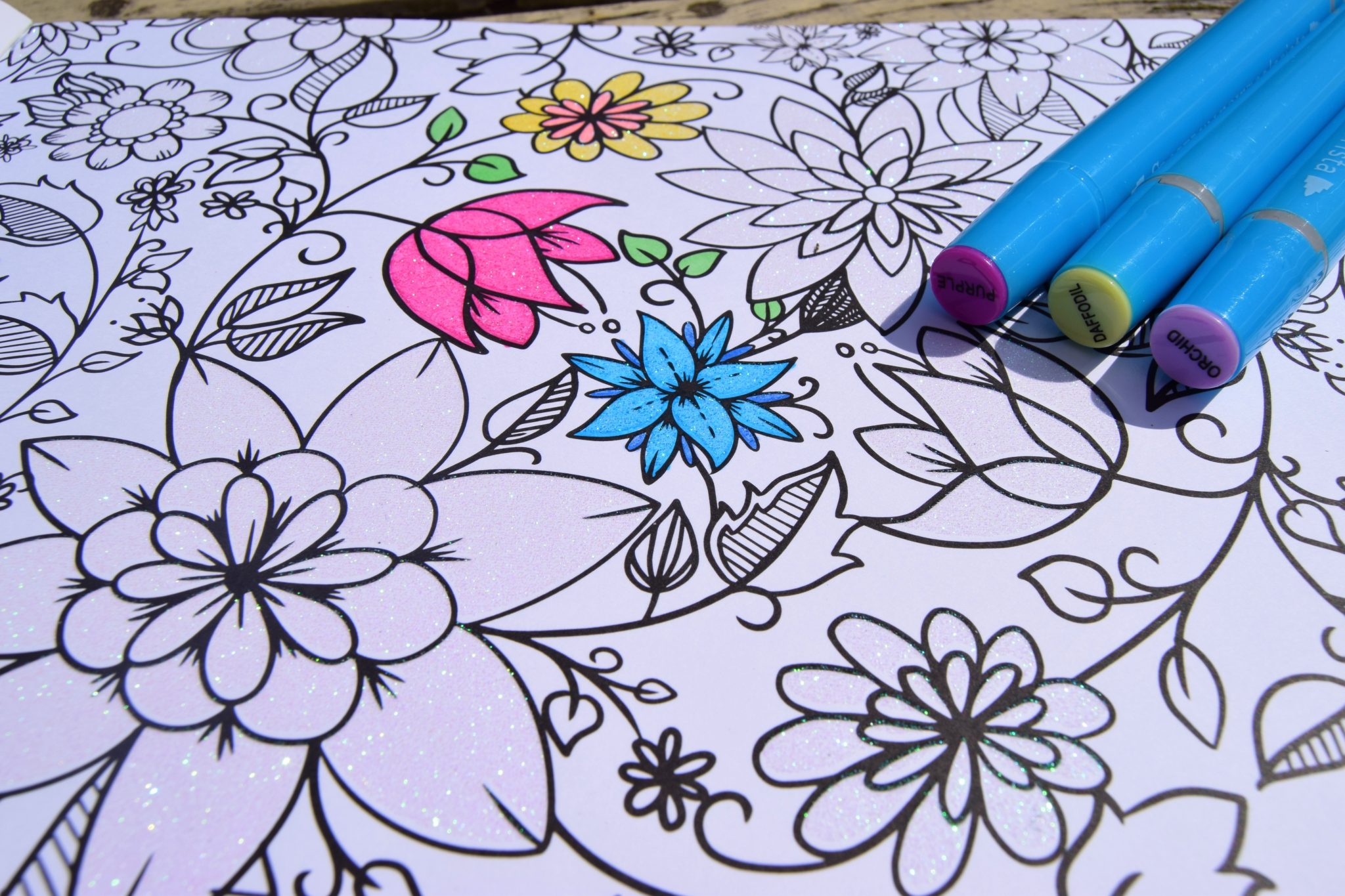 Adult Colouring With Spectrum Noir Colorista Range - Sticky Mud & Belly ...