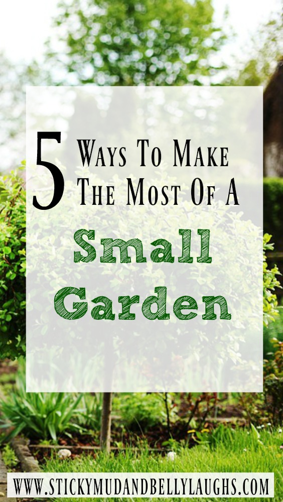 5 ways to make the most of a small garden