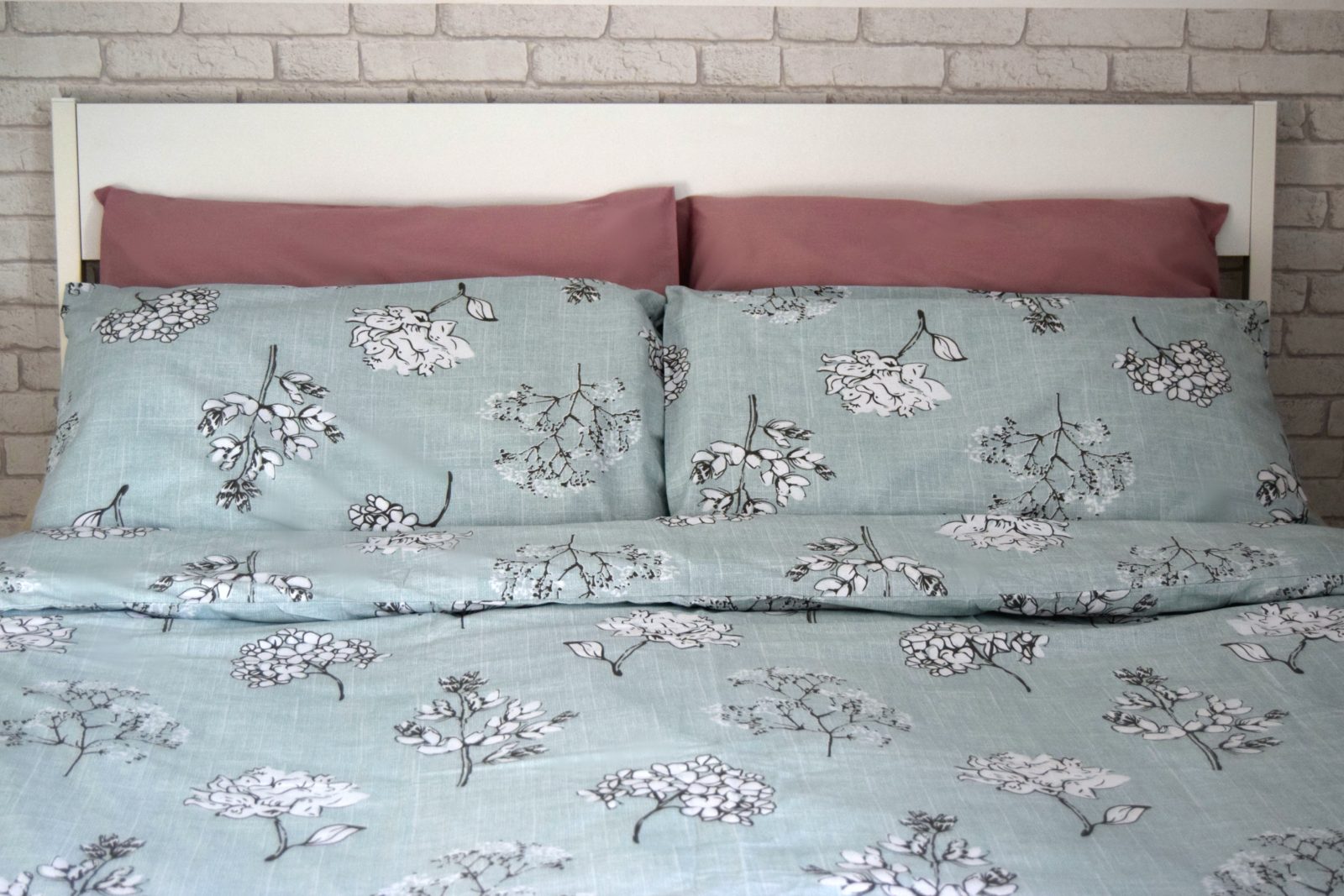 Floral duvet cover From JD Williams In duck egg blue
