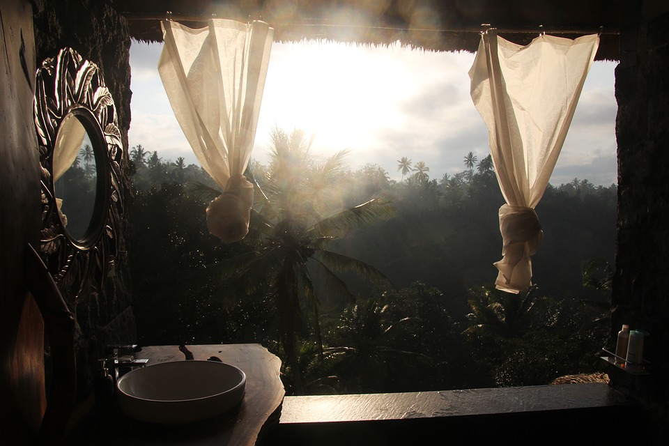 Turn Your Bathroom Into A Tropical Retreat