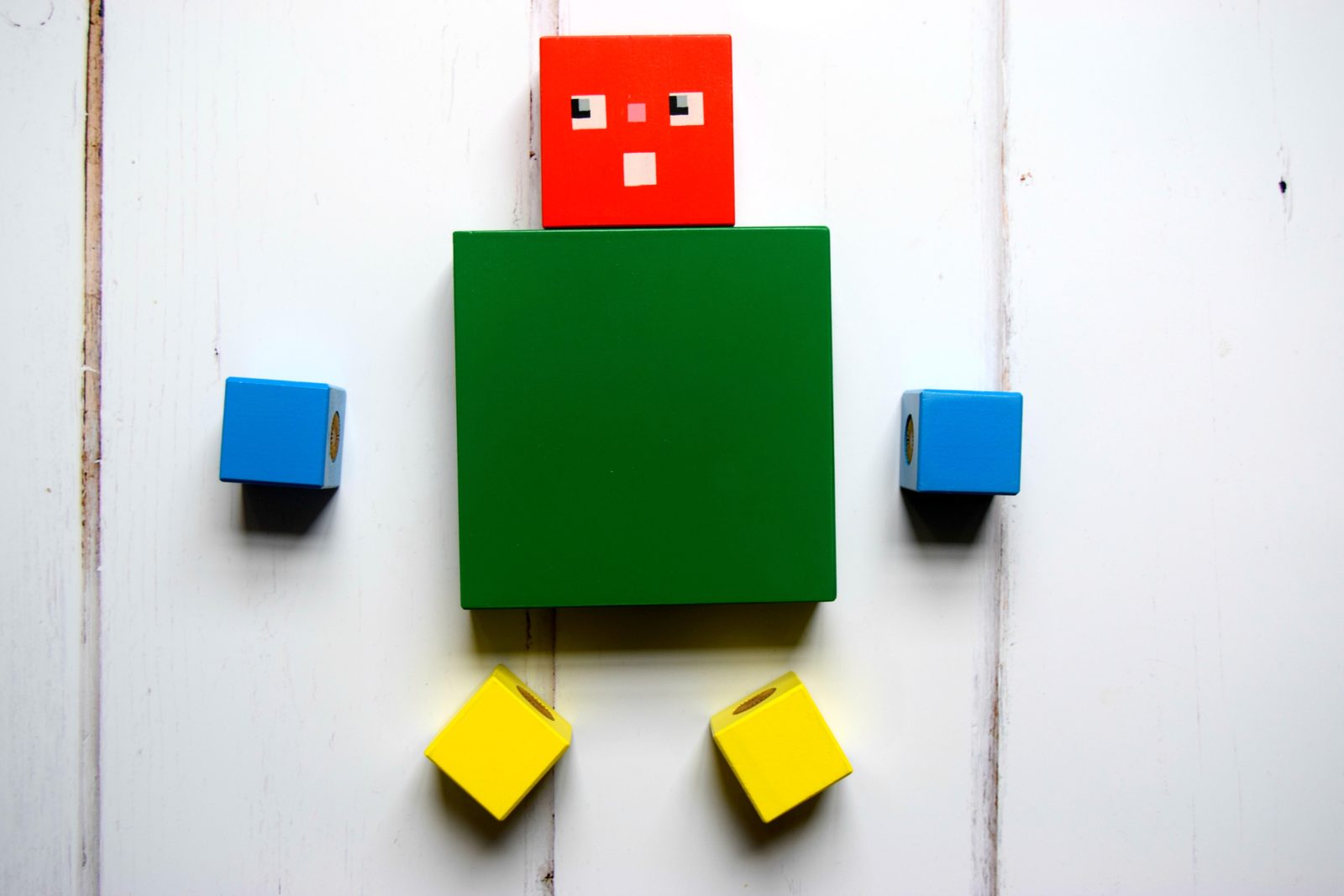 The Shape Kids. Building blocks