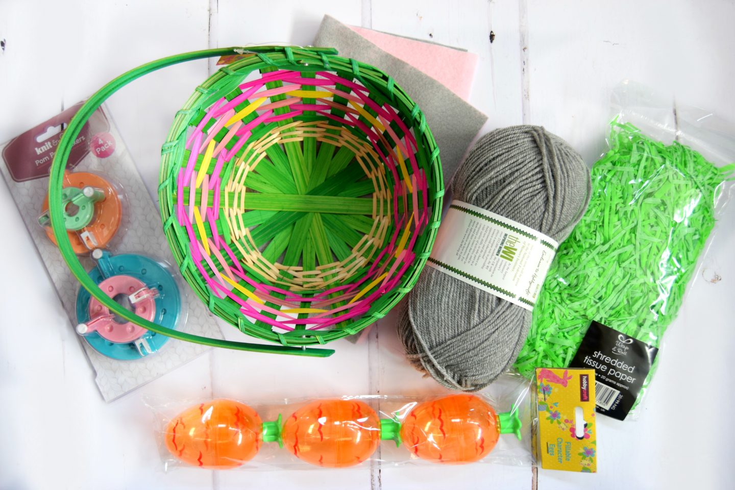 Basket craft supplies