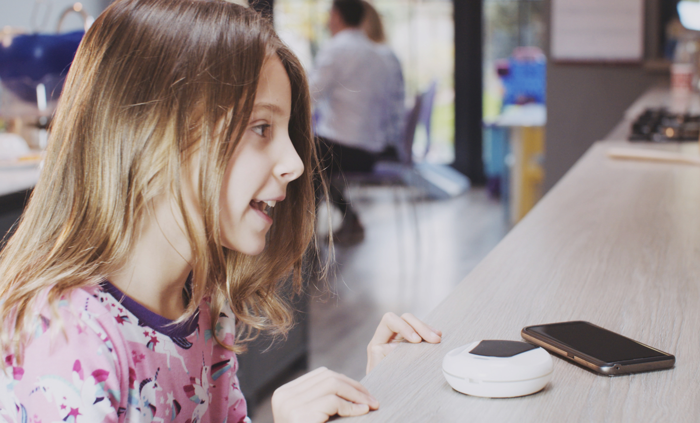 Wizzili is a PA device that organises all of the family.