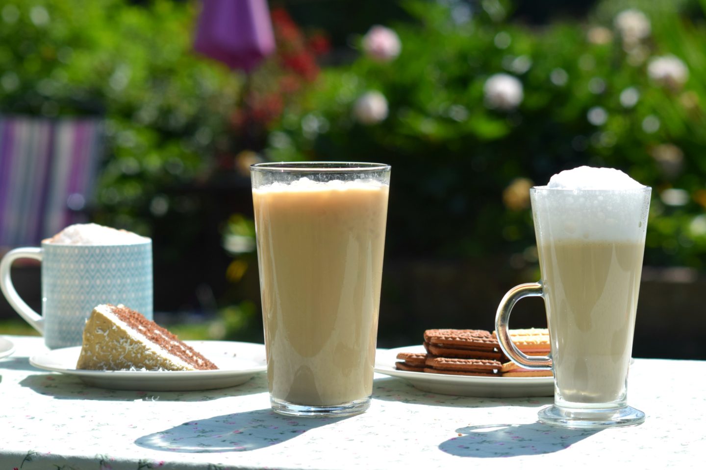 Barleycup latte and frappuccino