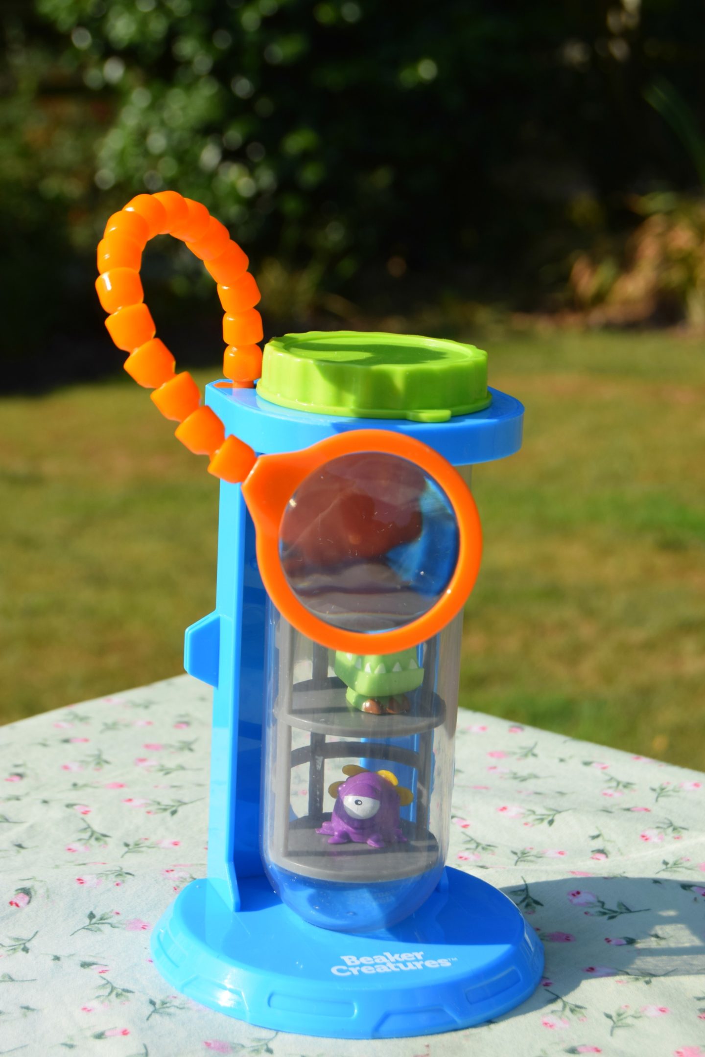 Beaker creatures magnification chamber