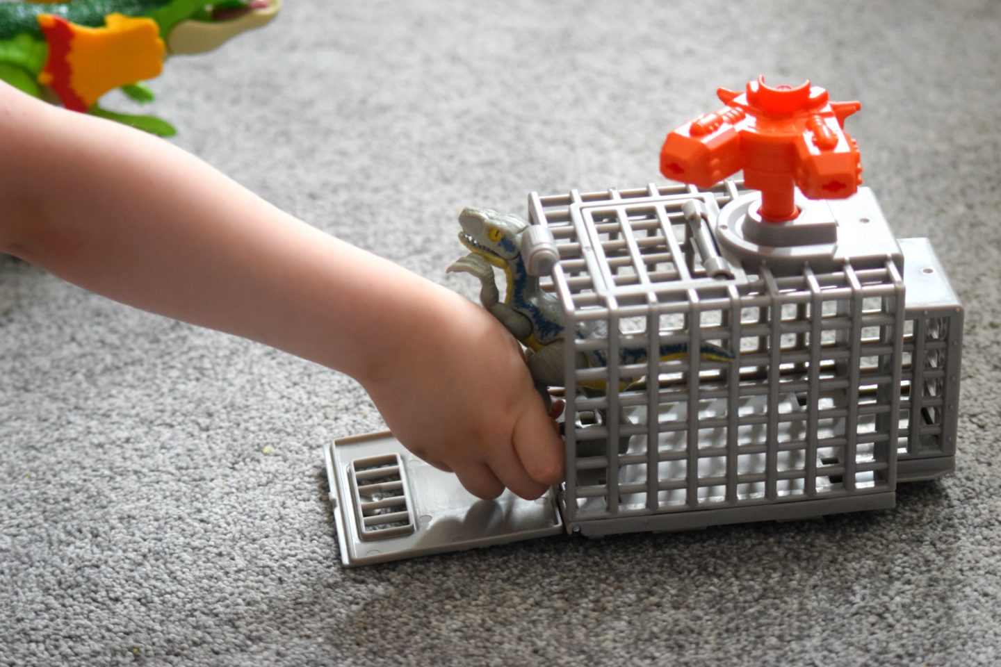 Dinosaur cage 1