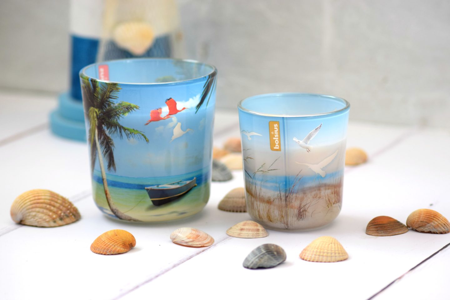 Beach candles 1