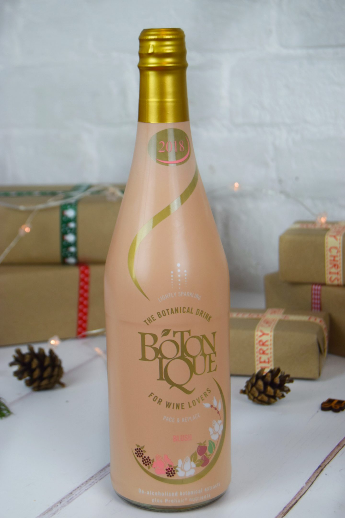 A bottle of alcohol free Botonique.