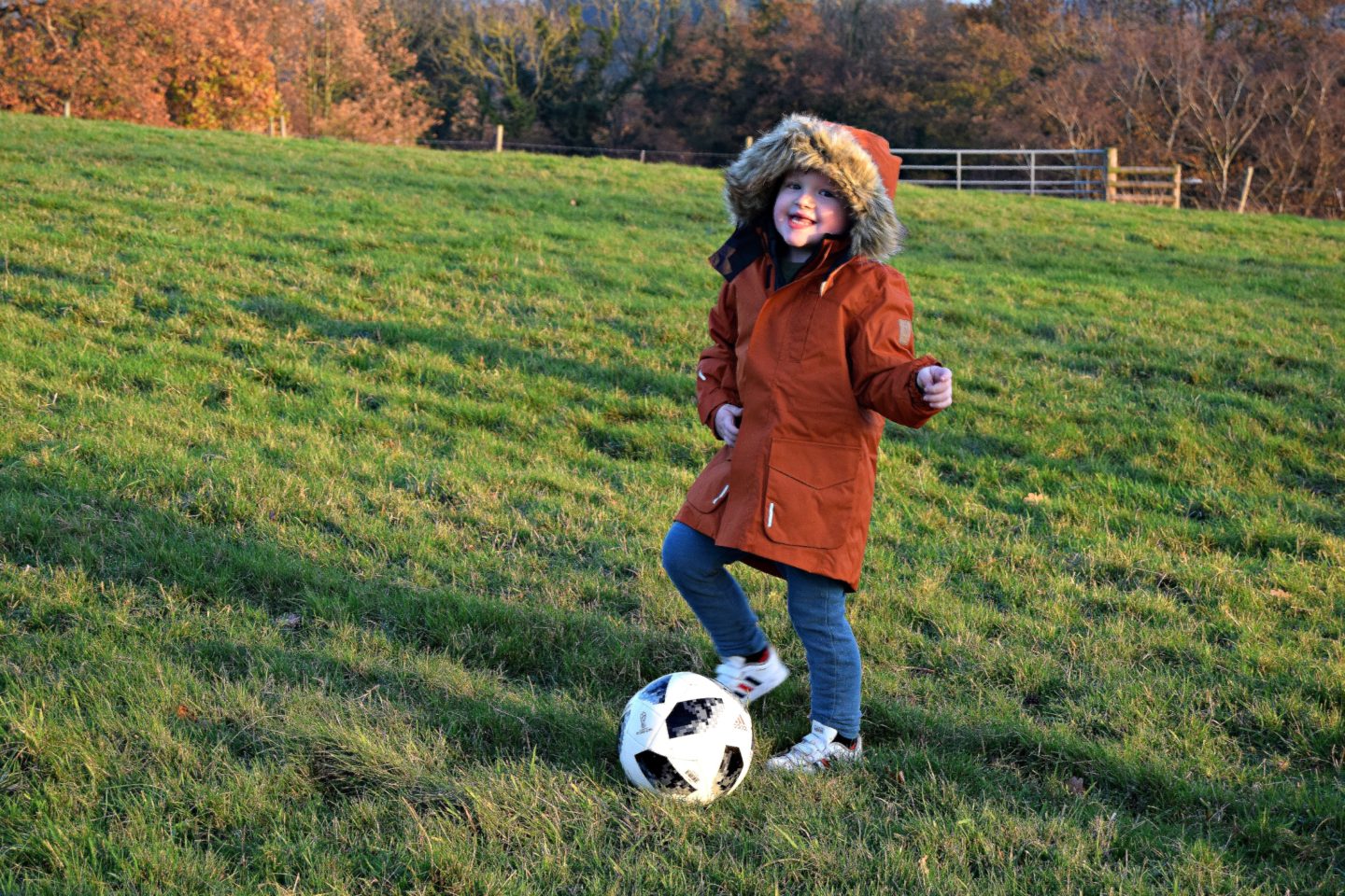 Joben playing football 3