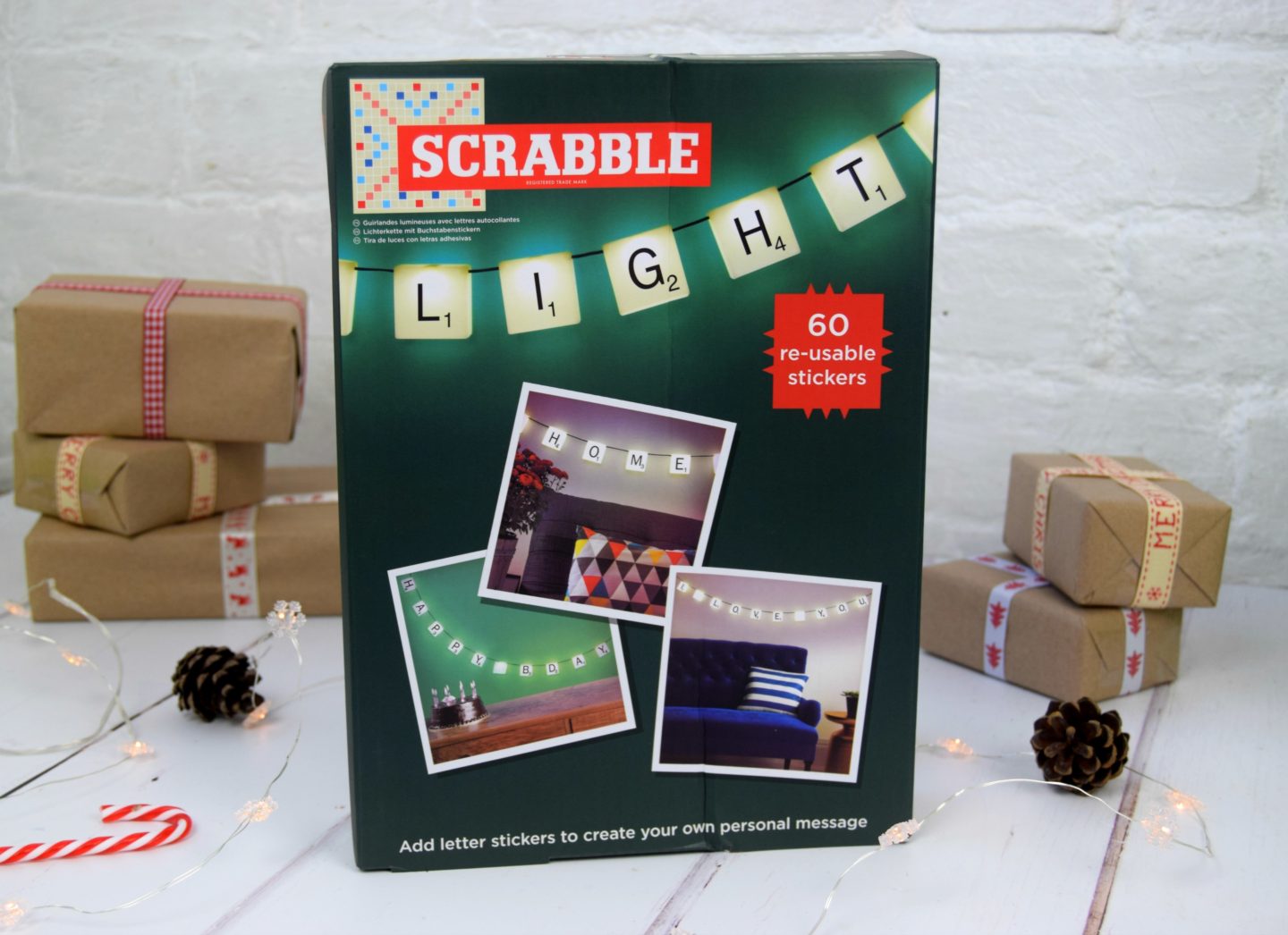 Scrabble lights