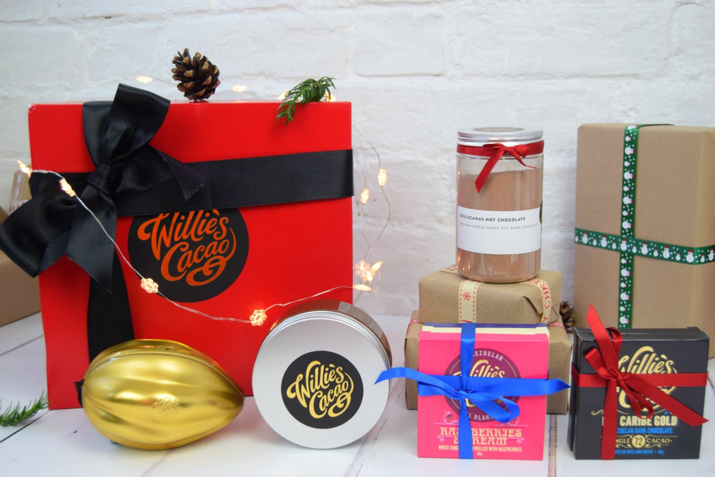 Willies Cacoa chocolate hamper
