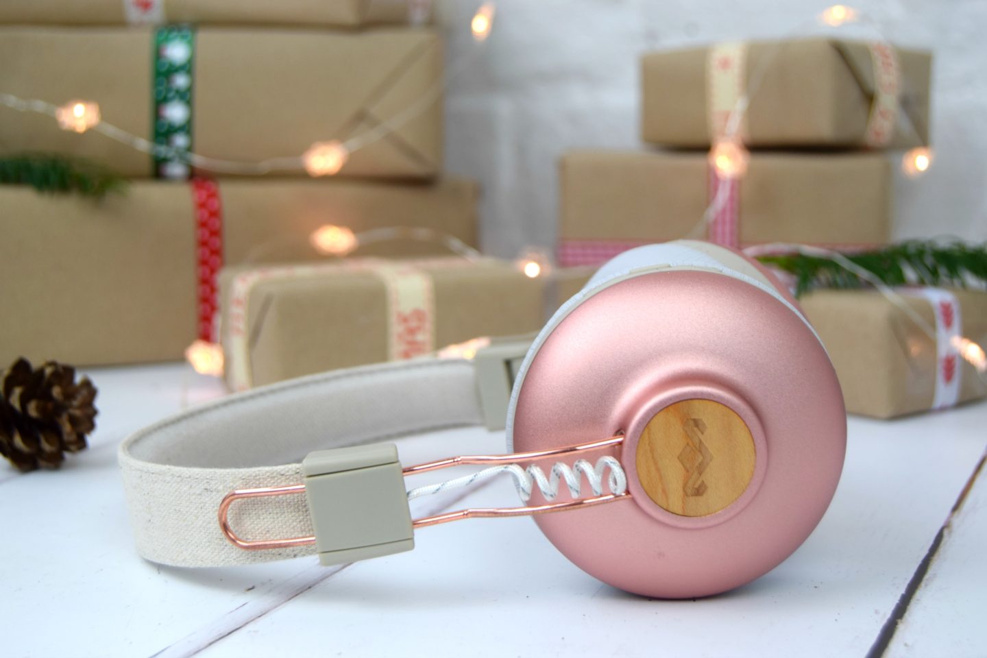 House of Marley Copper headphones.