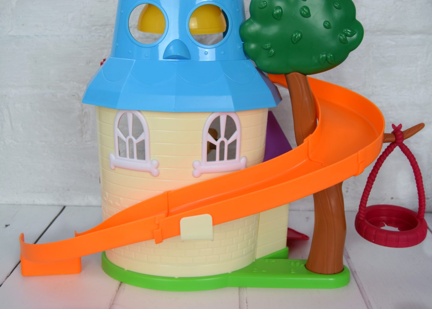 Puppy dog playhouse slide