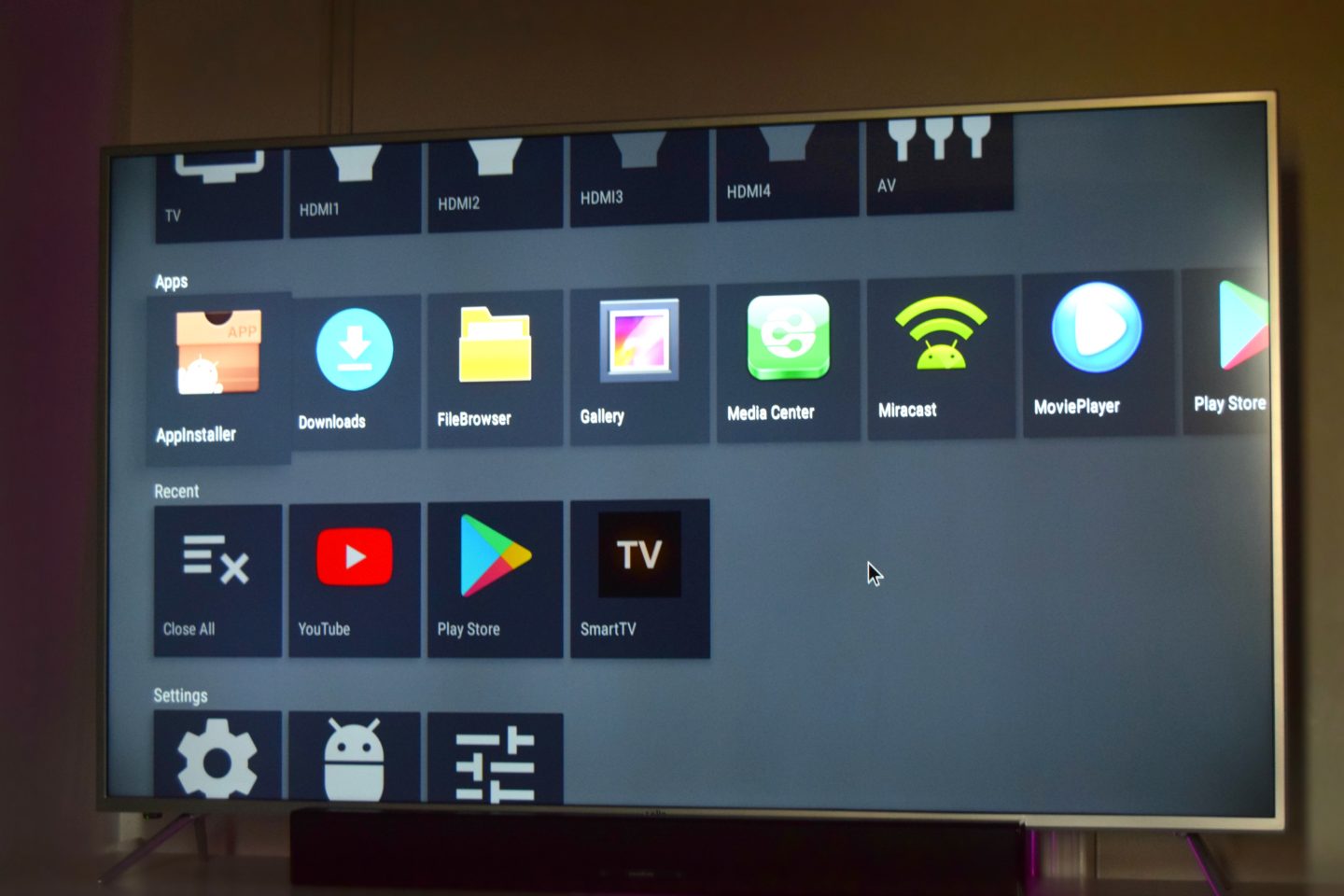 Cello tv remote mouse cursor