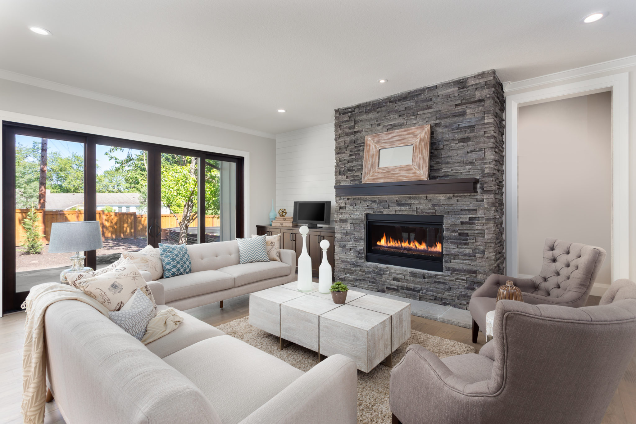 Luxury home interior look