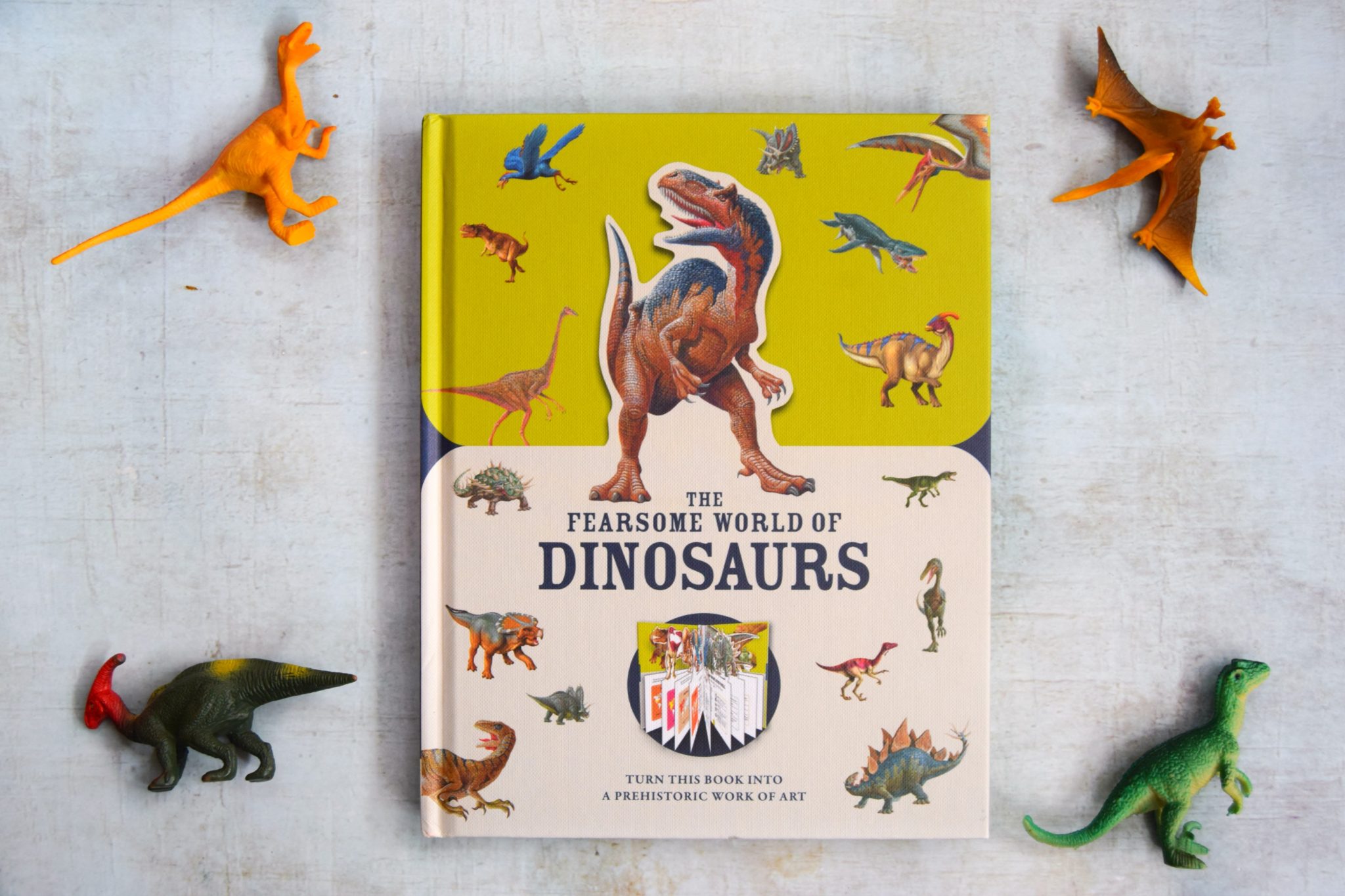 Paperscapes – The Fearsome World Of Dinosaurs Giveaway