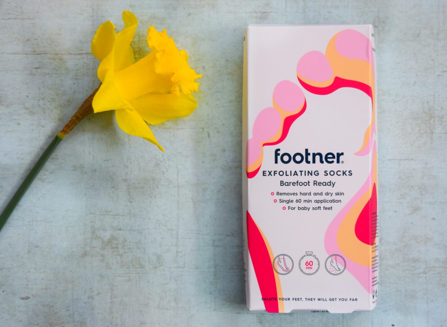 Footner. A treatment that gives softer feet.