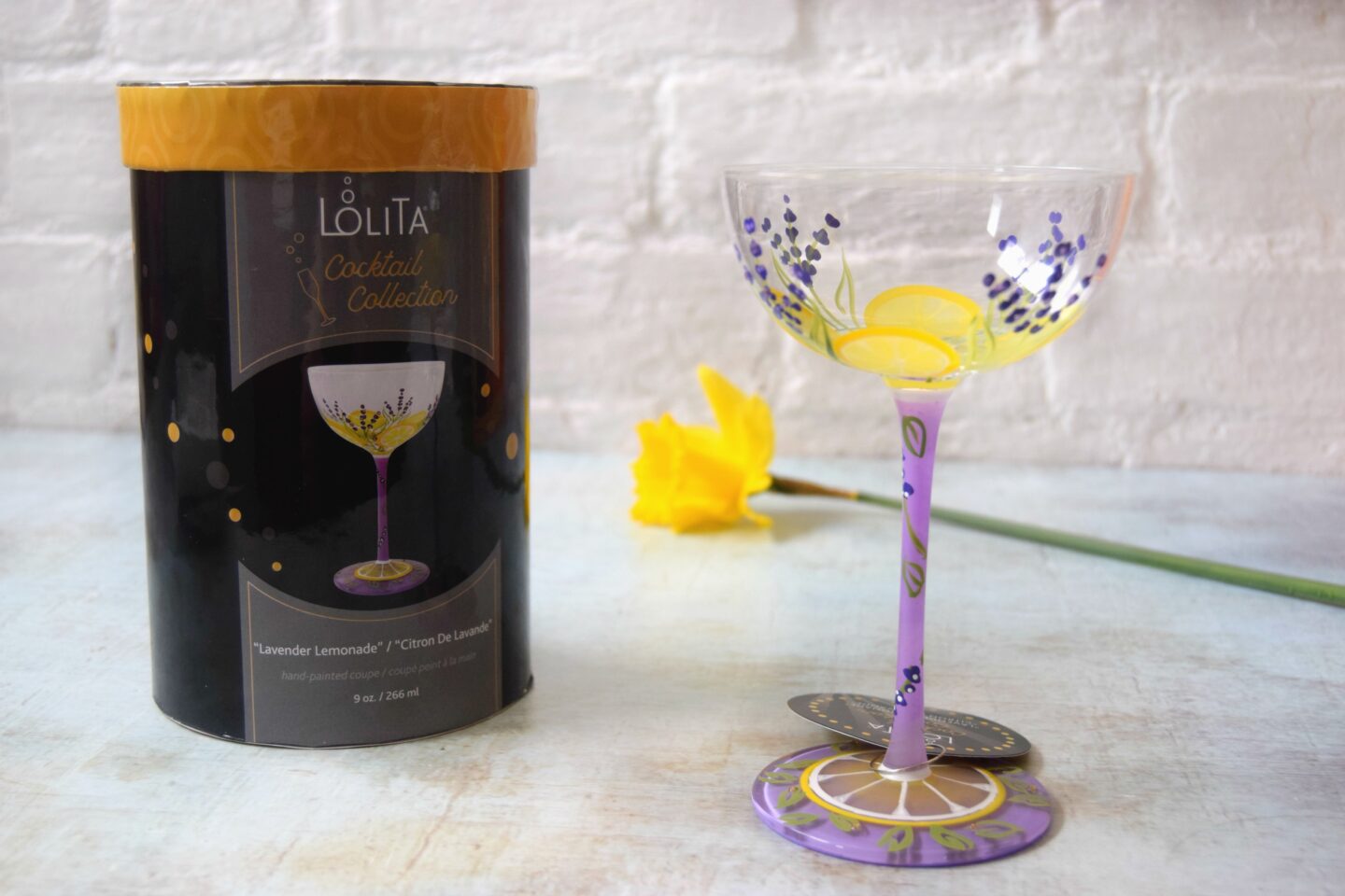 Lolita cocktail glass