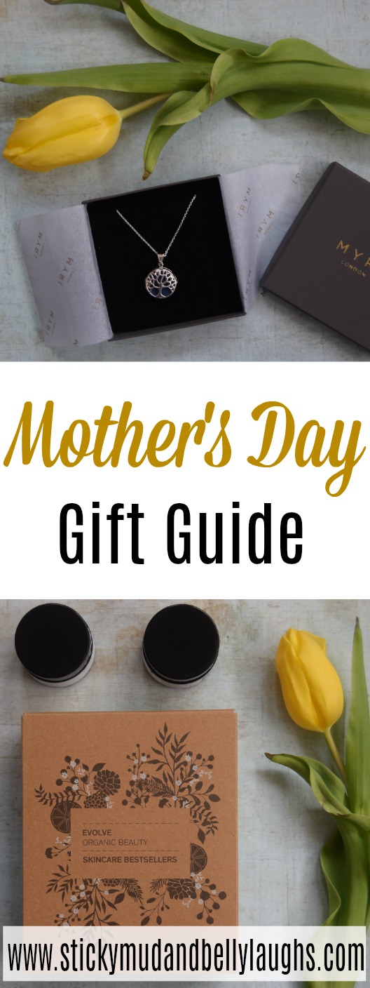 Mother's Day gift guide. Gift ideas for mum on Mother's day.