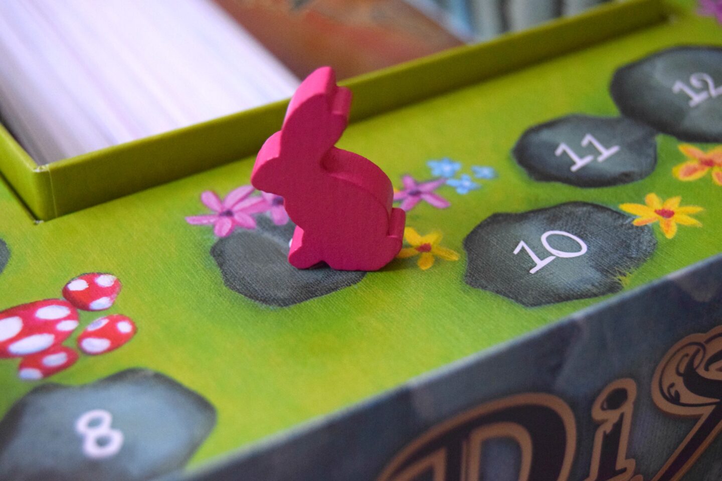 pink-rabbit-playing-piece. Dixit game