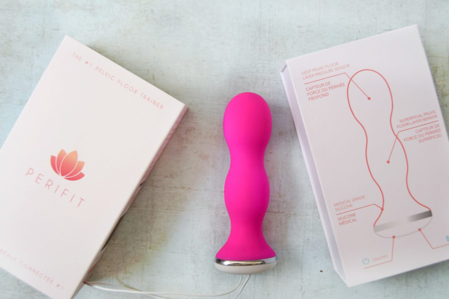 Perifit kegel exercise device to strengthen your pelvic floor
