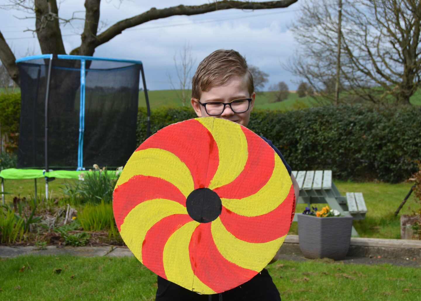 Viking shield craft. Home-ed activities
