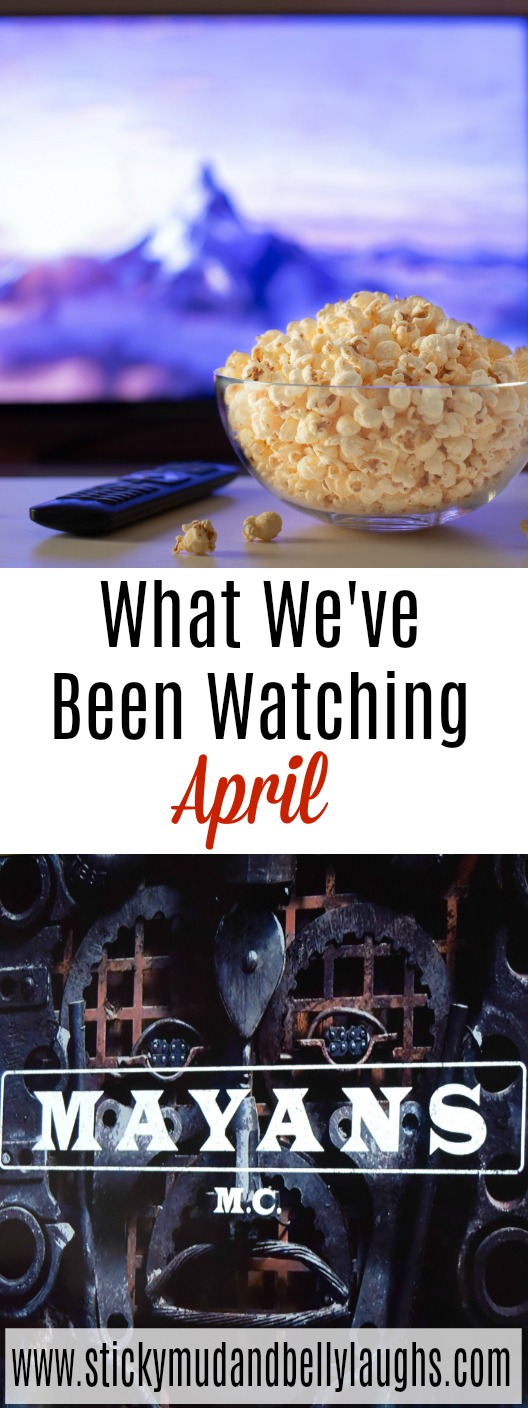 Looking for things to watch on TV? Then check outWhat we've been watching - April. #tvshows #whattowatch #goodboxsets #moviestowatch