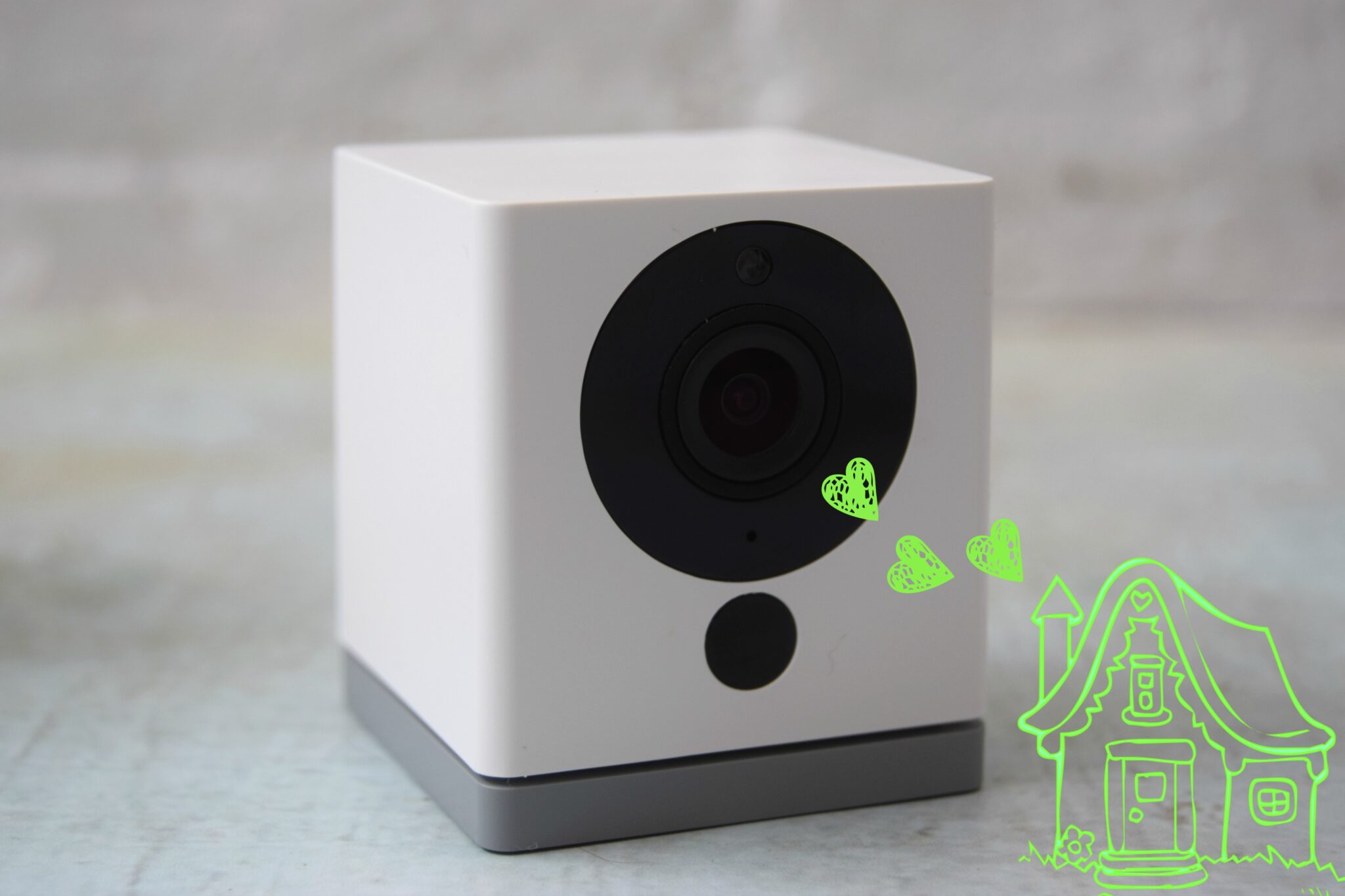 Neos smartcam home security. A security camera looking after the house.