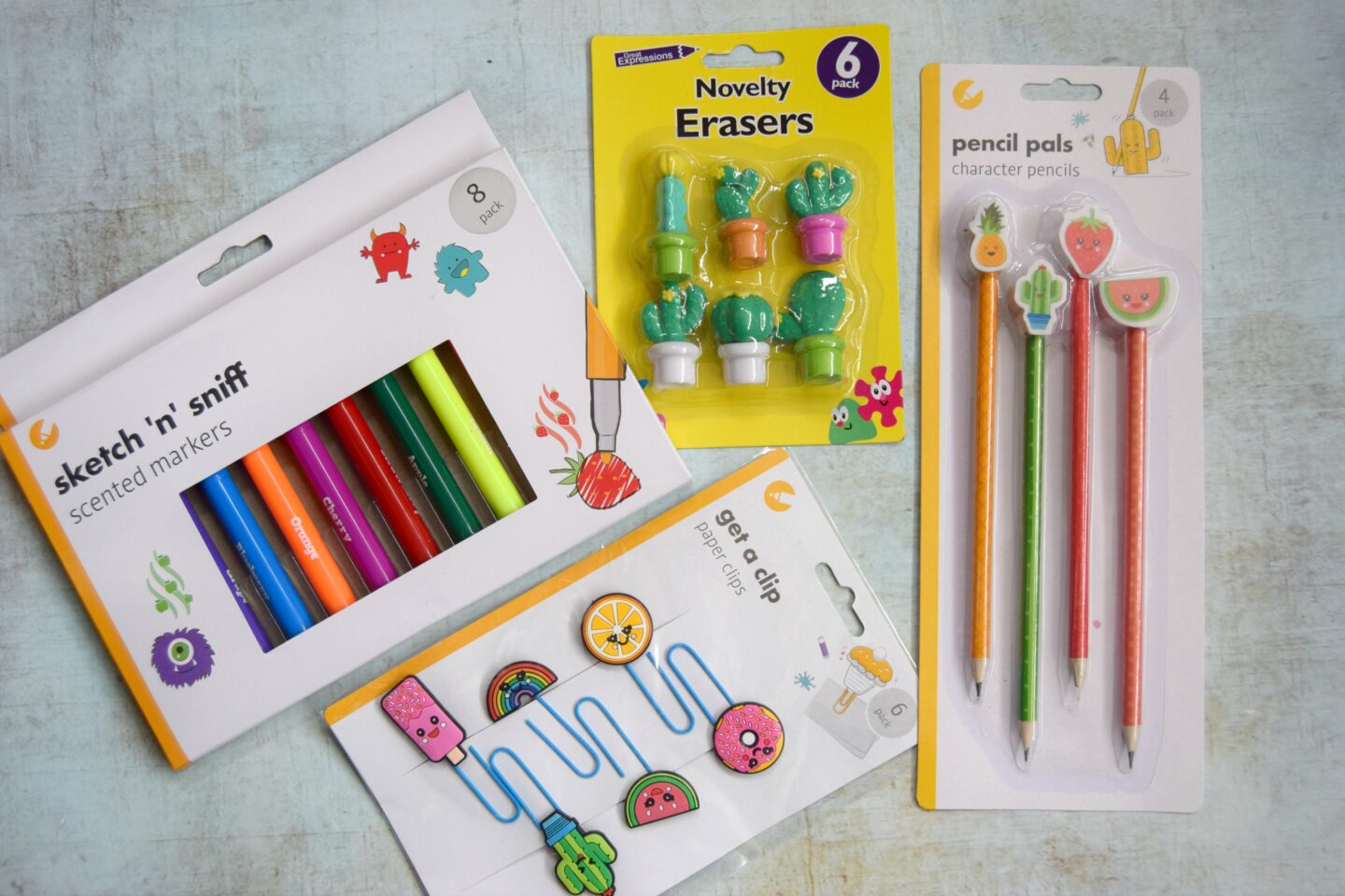 a novelty stationery bundle