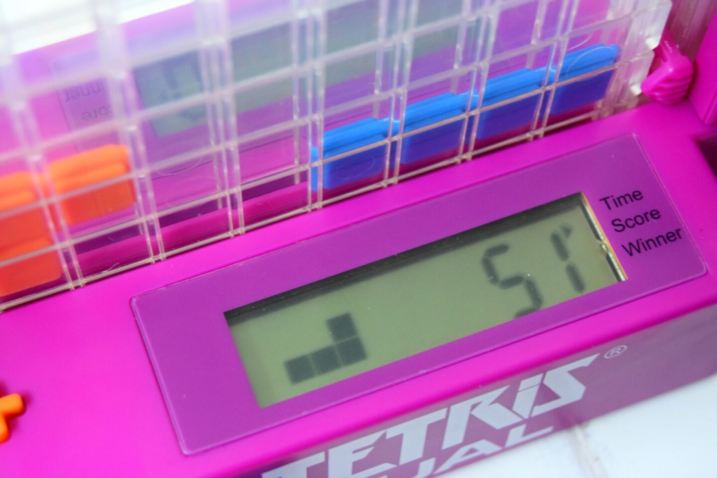 Tetris Dual digital display