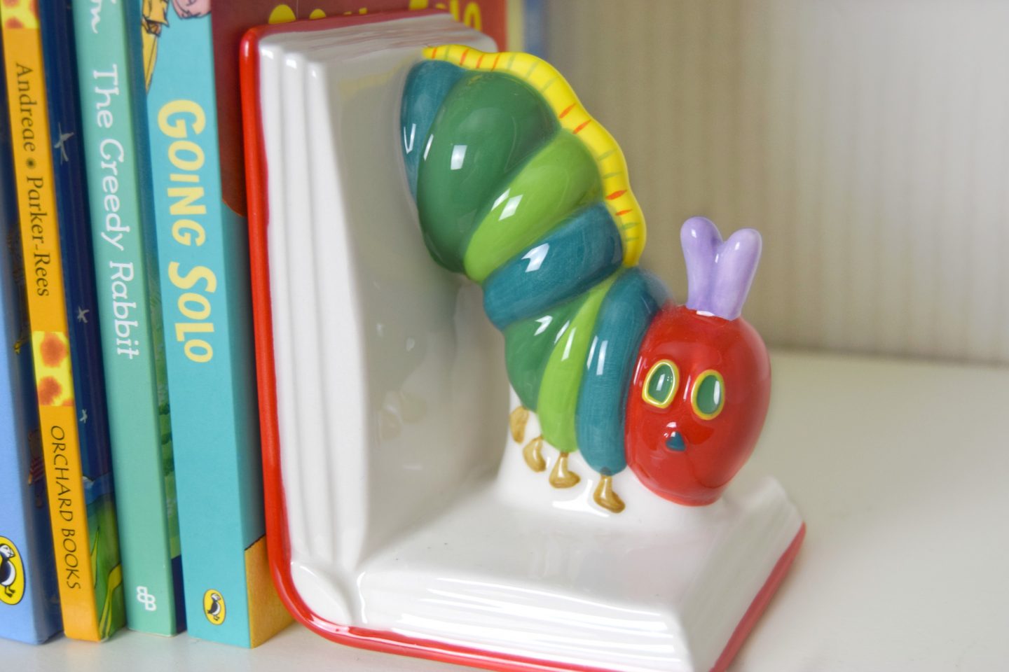 Portmeirion The Very Hungry Caterpillar porcelain bookends