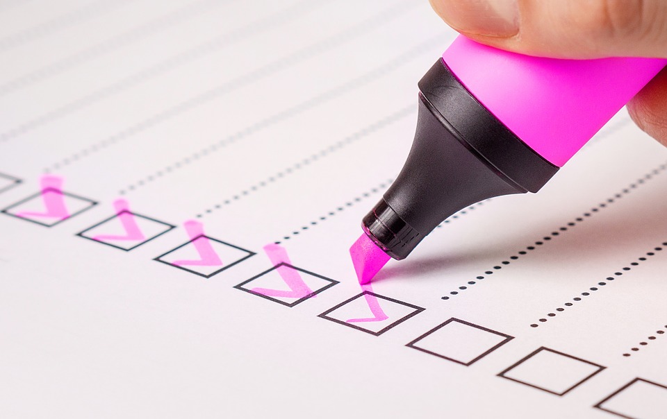 Staying organised with a to-do list