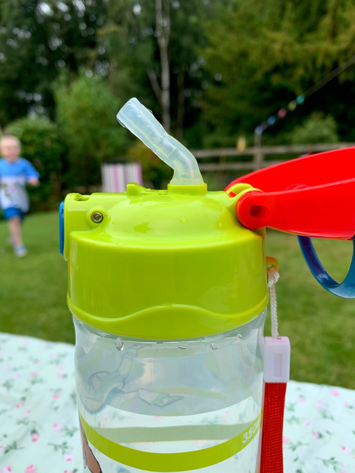Disney Toy story water bottle with straw