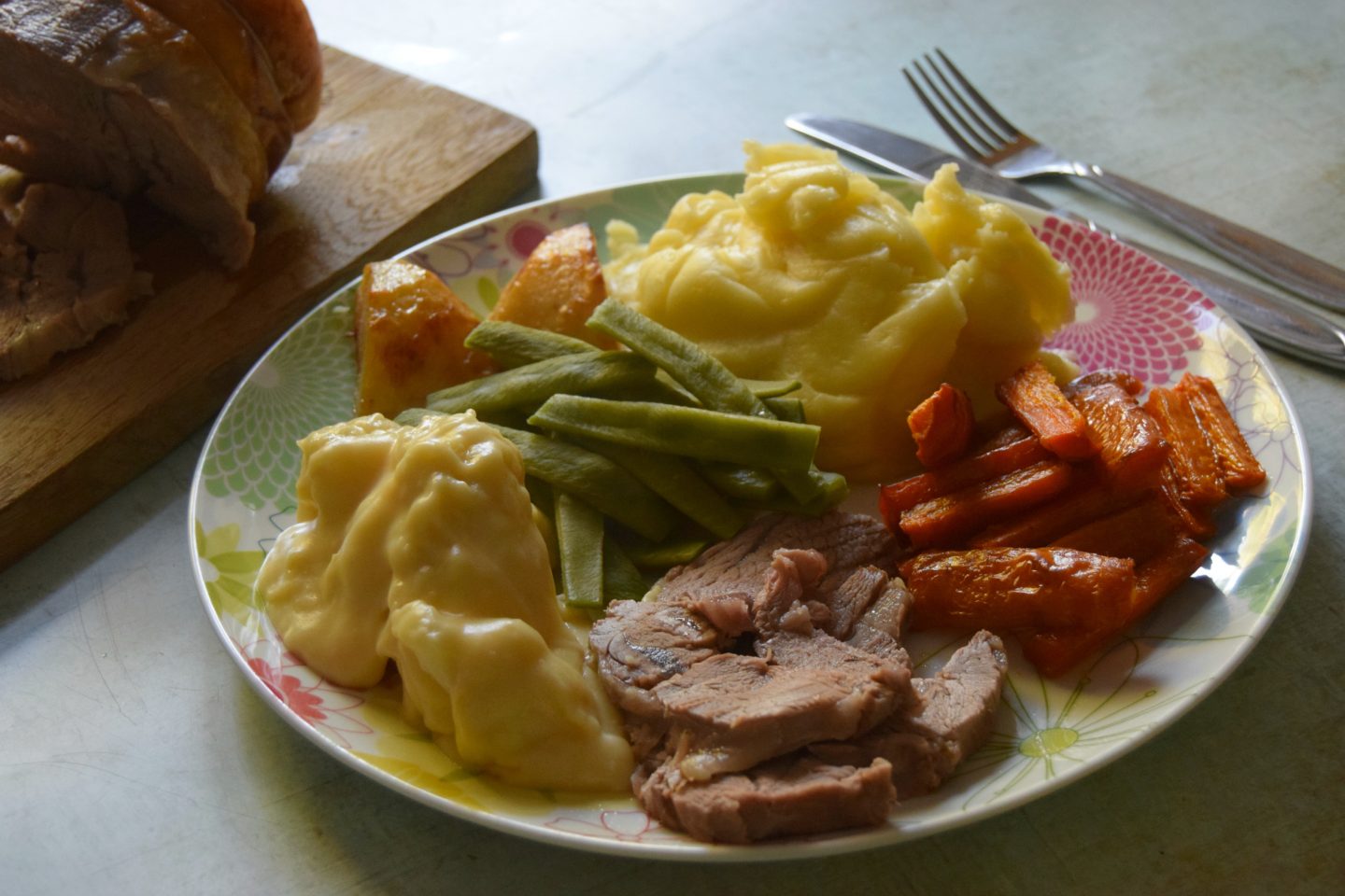 A tasty Sunday roast from Paddlesworth Produce