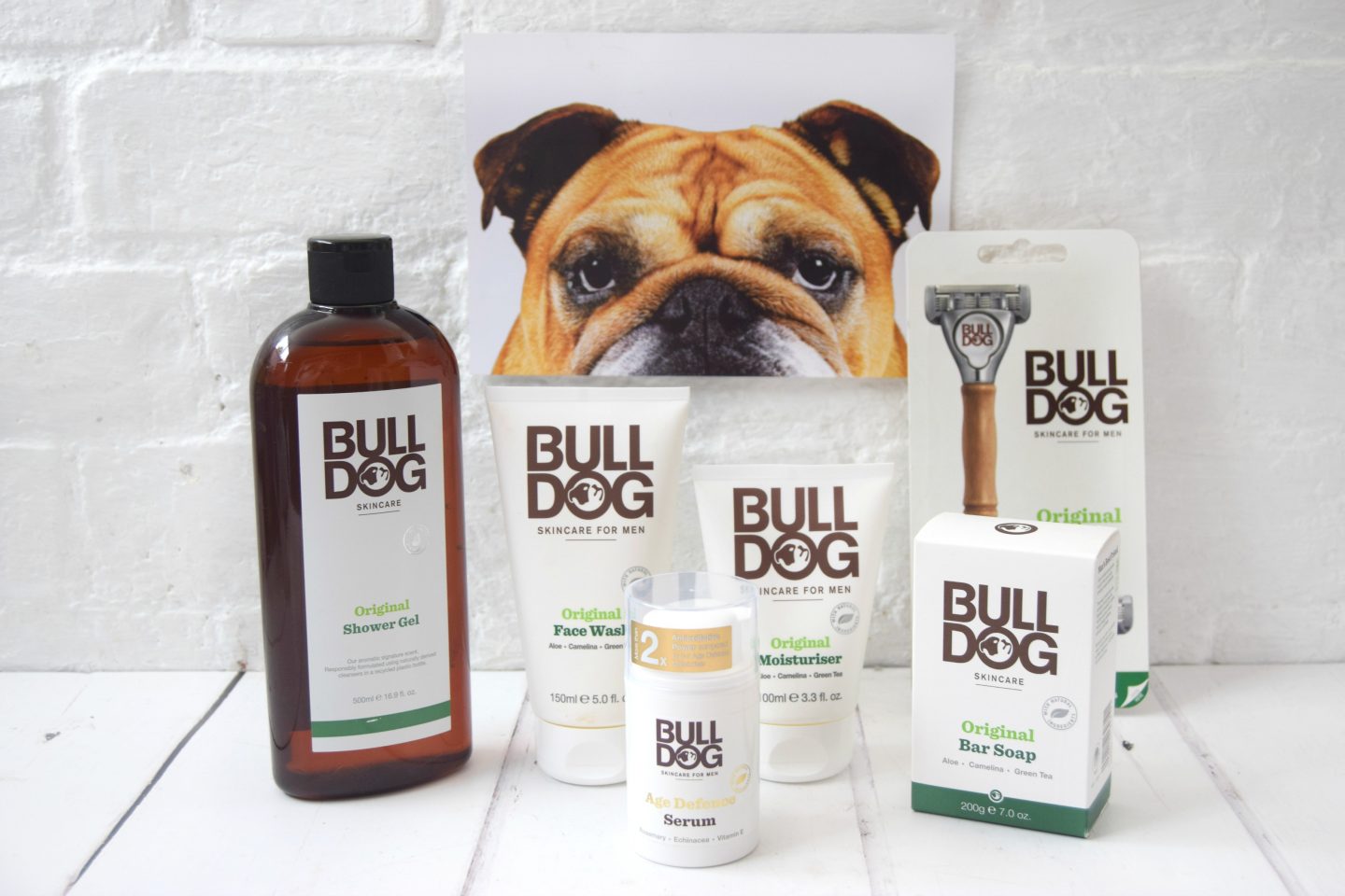 Bull Dog Men's Skincare range