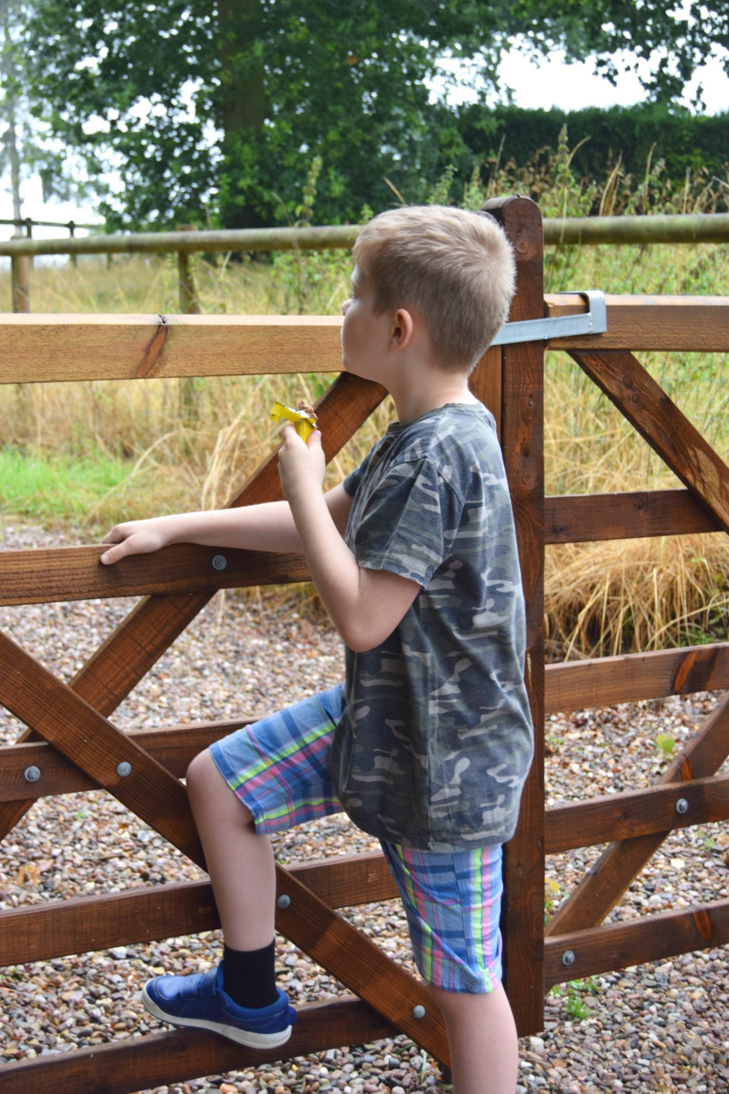 Kids healthier snacks. A MadeGood granola bar