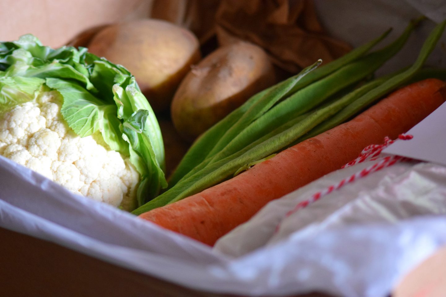 Organic vegetables
