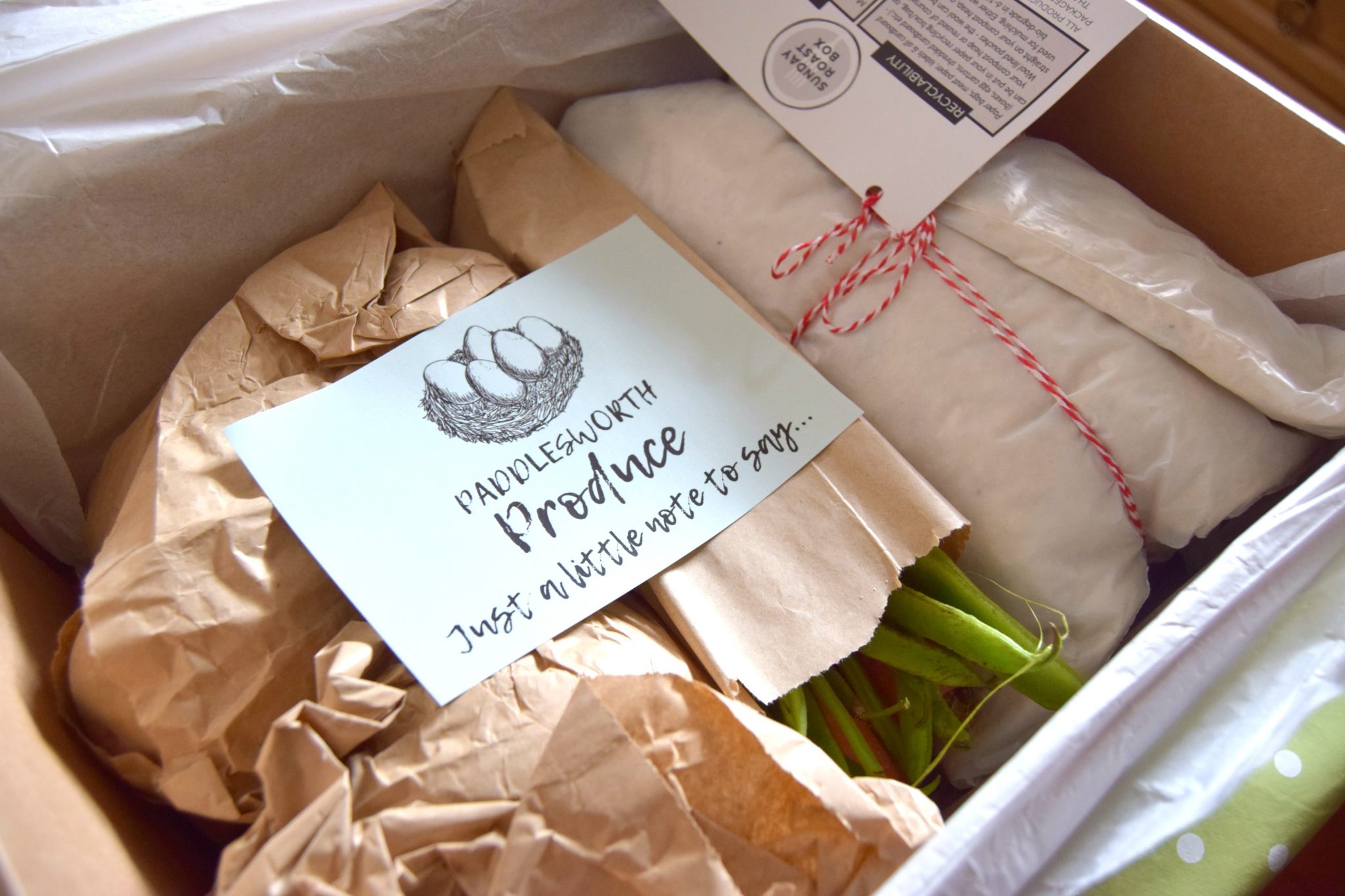 Paddlesworth Produce sunday roast box