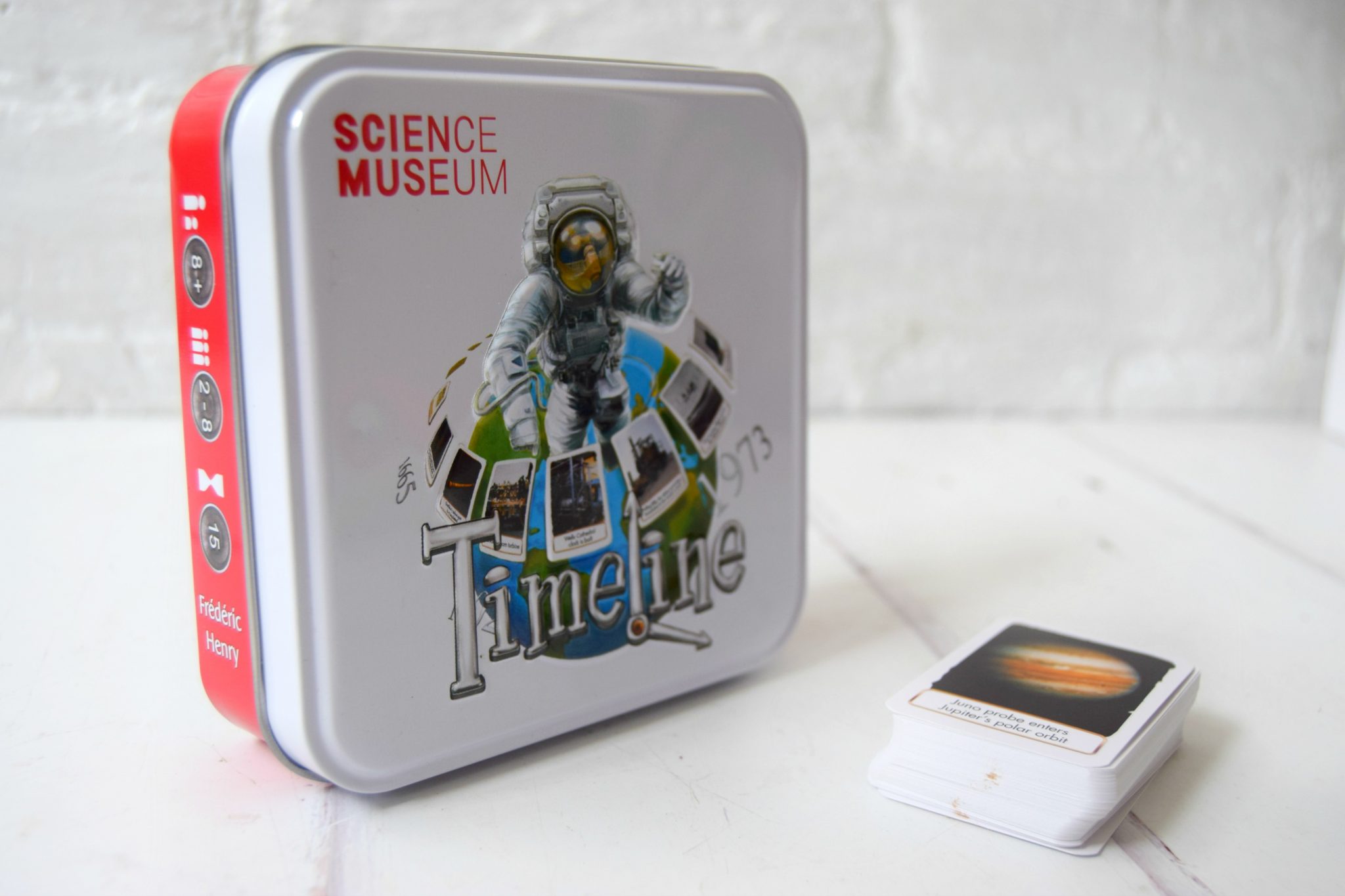 Science Museum Timeline card game