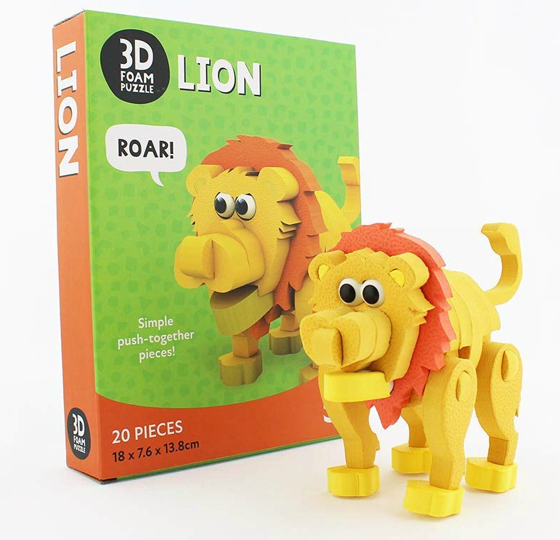 Milly and Flynn 3D foam puzzle