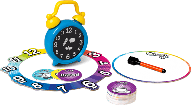 Clock it playing pieces
