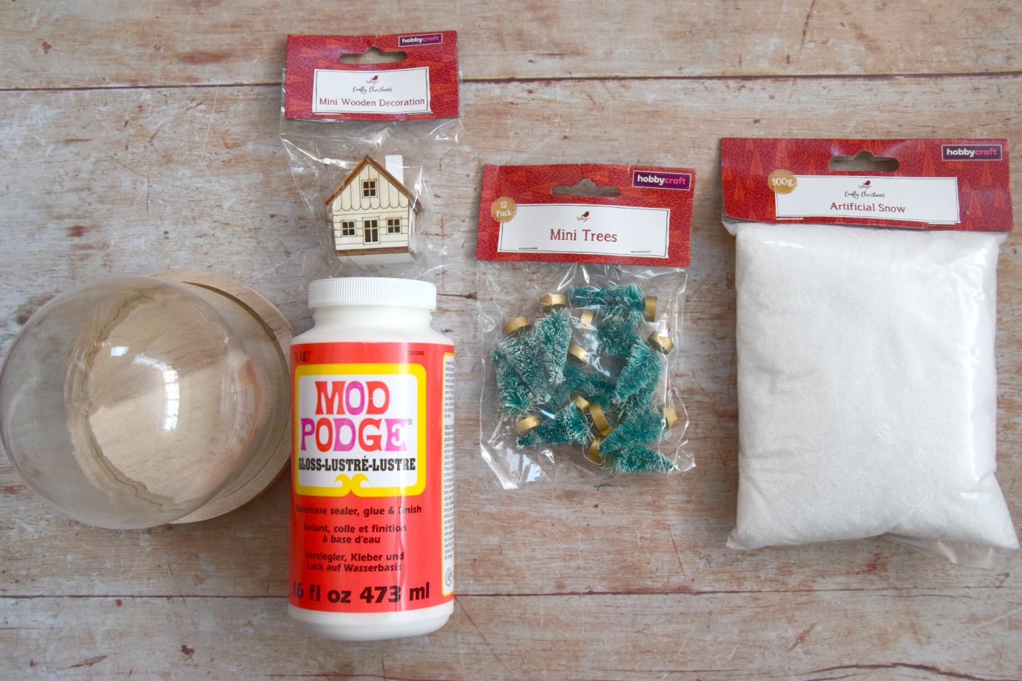 Christmas scene supplies