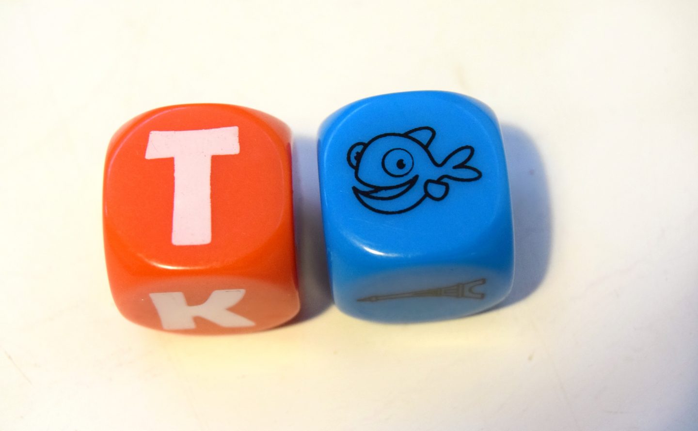 Dice Academy dice theme and letter
