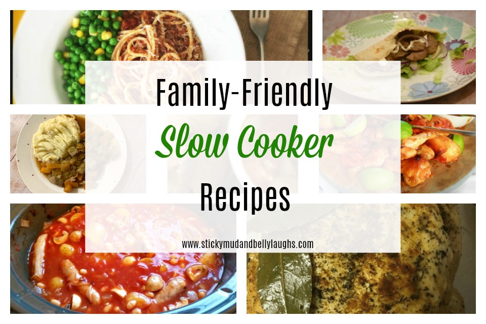 Slow cooker recipes for all of the family