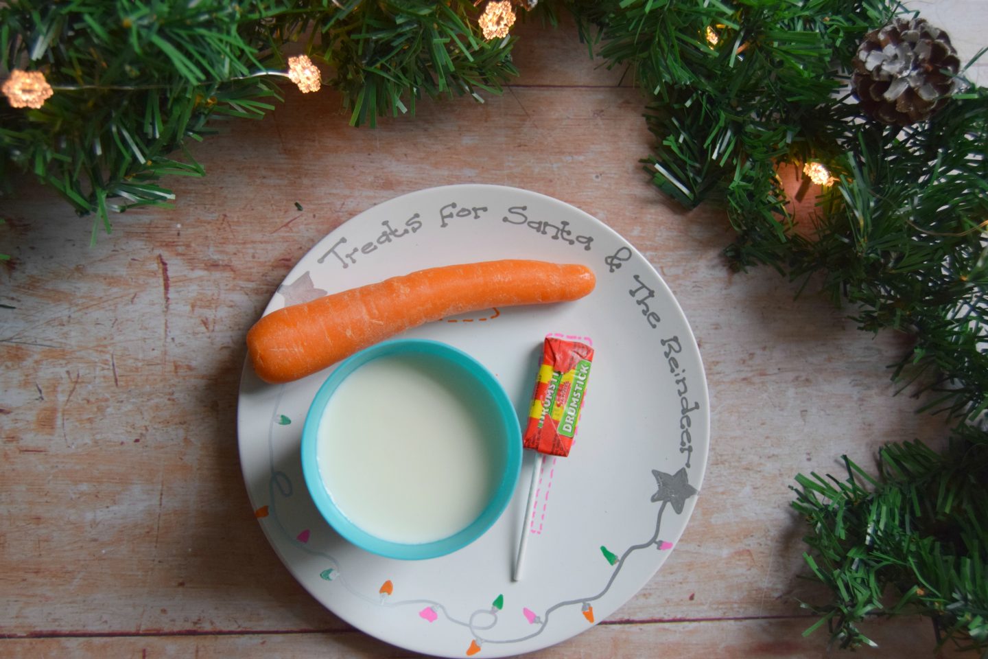 Swizzels inspired Santa plate
