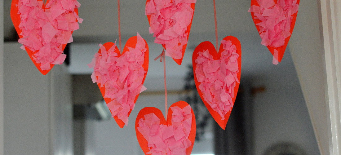 Mammy to two boys valentine's day craft