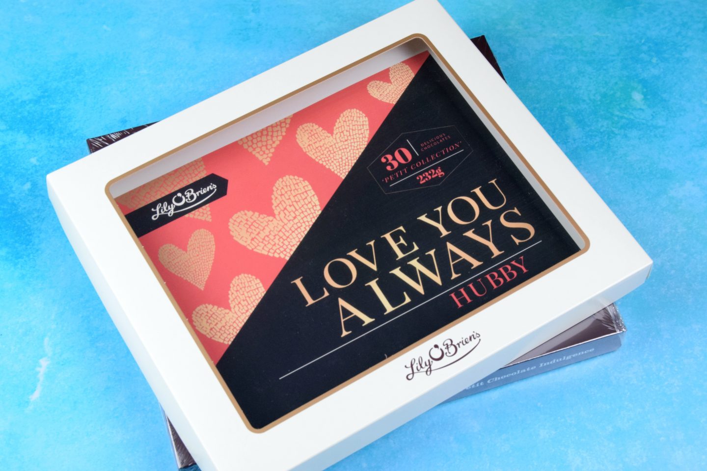 Personalised chocolates selection box